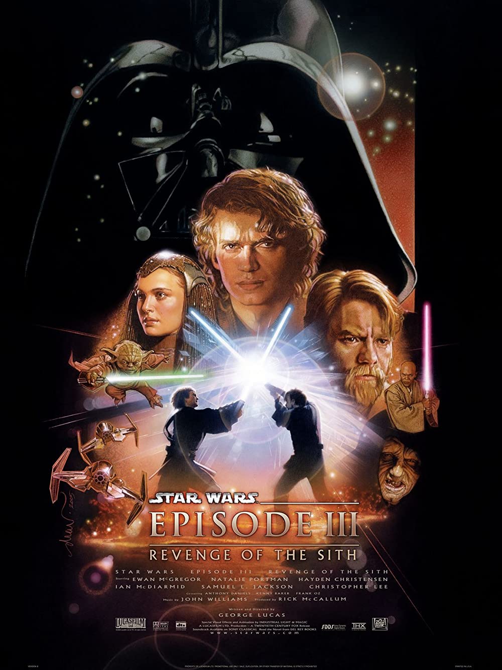دانلود فیلم جنگ ستارگان قسمت 6 ــ Star Wars: Episode III – Revenge of the Sith